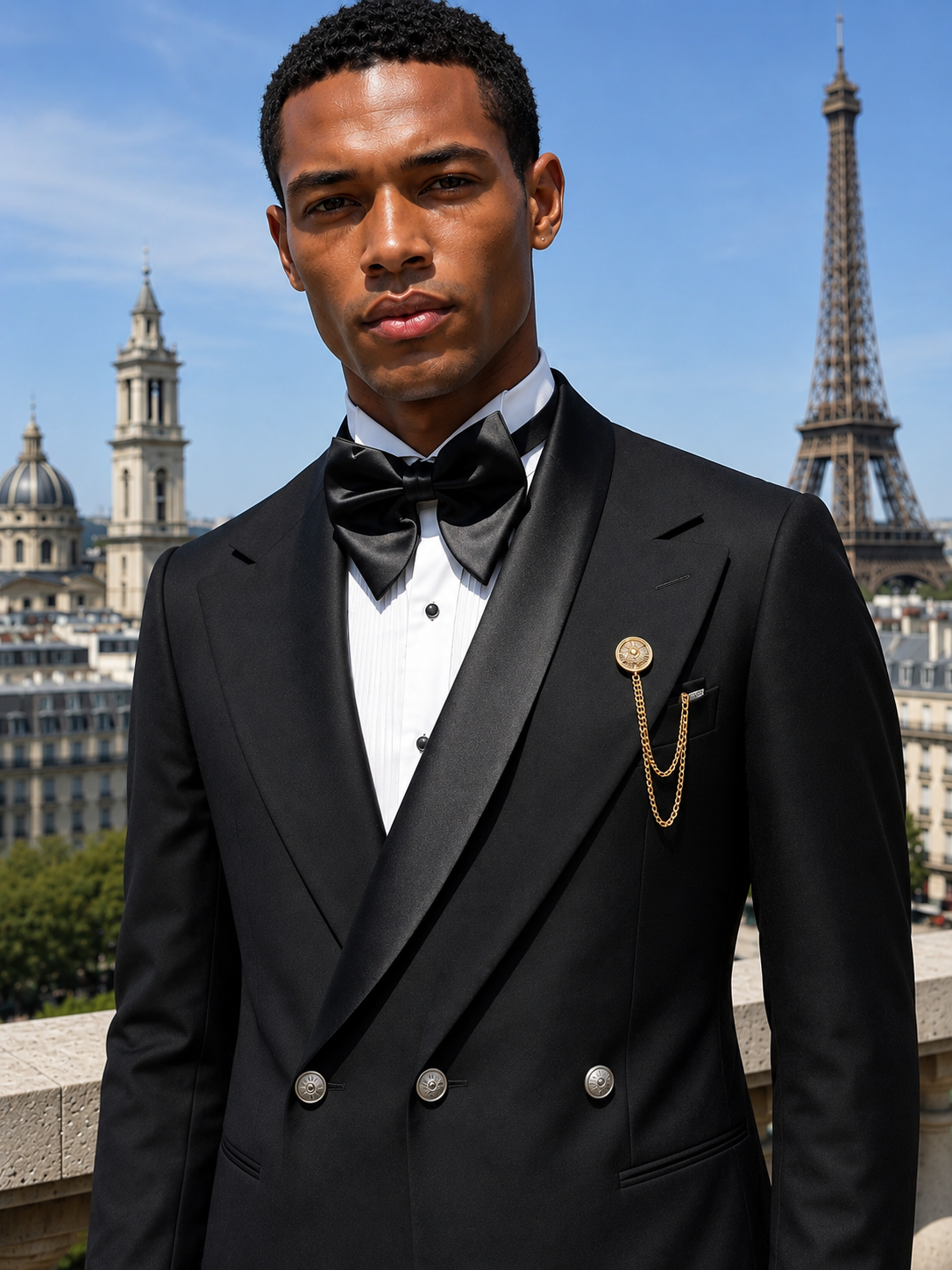 Le Noir Couture Croisé
