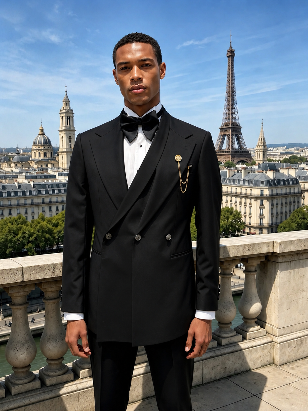 Le Noir Couture Croisé