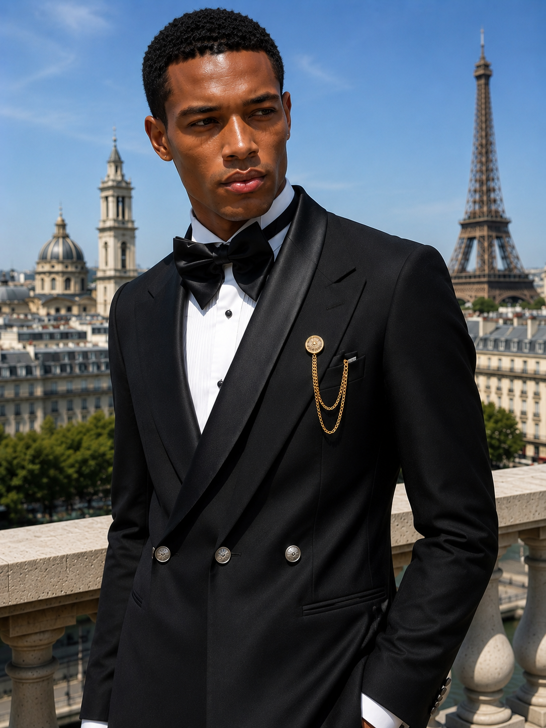 Le Noir Couture Croisé